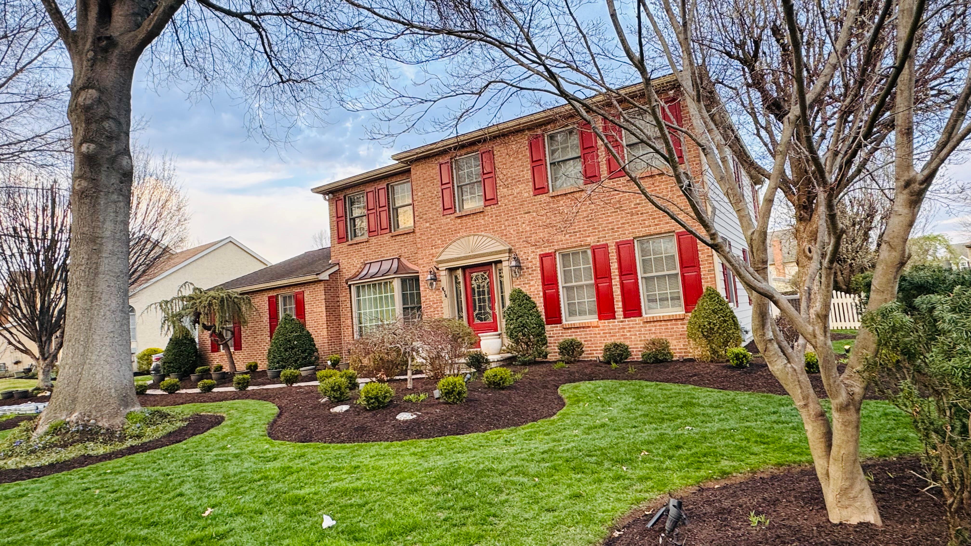 Finished landscaping project by JIREH SERVICE